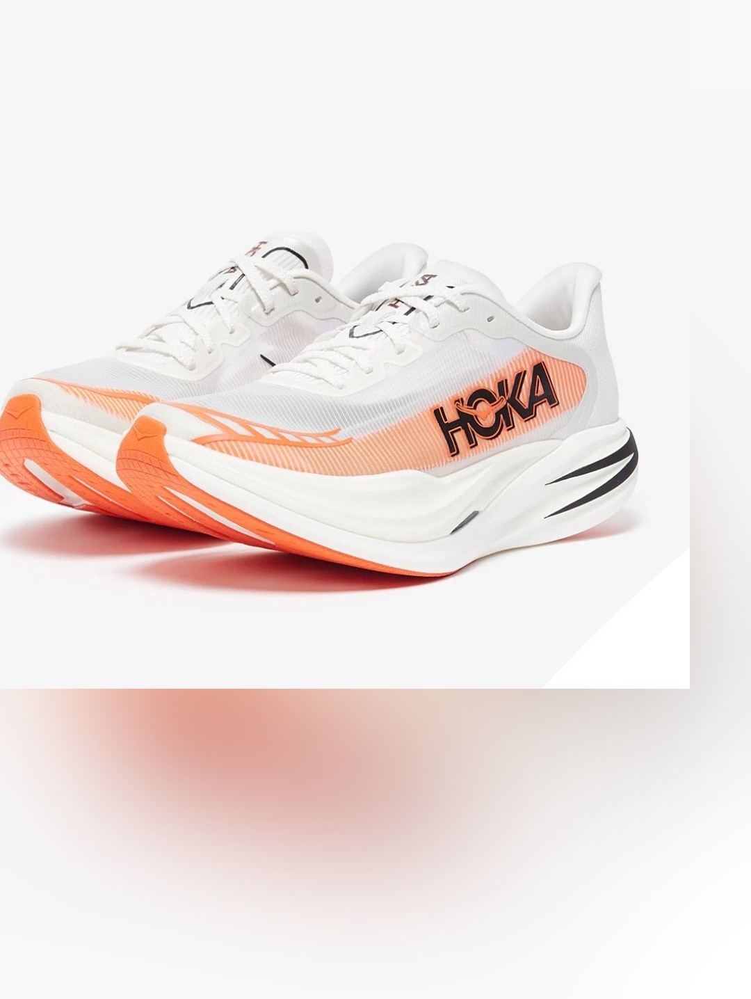 Hoka One One Cielo X1 2.0 Frost Lava Women's Running Shoes Size 7.5 1162053-Plv